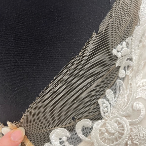 Ivory Blush Wedding Dress Bridal Gown - Picture 8 of 10